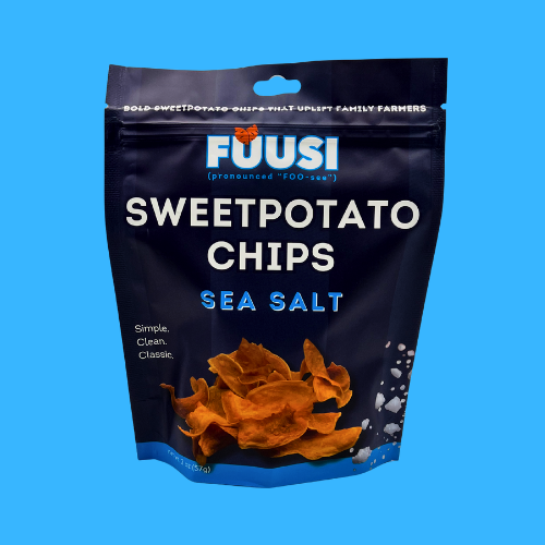2oz FUUSI Sea Salt Sweetpotato Chips